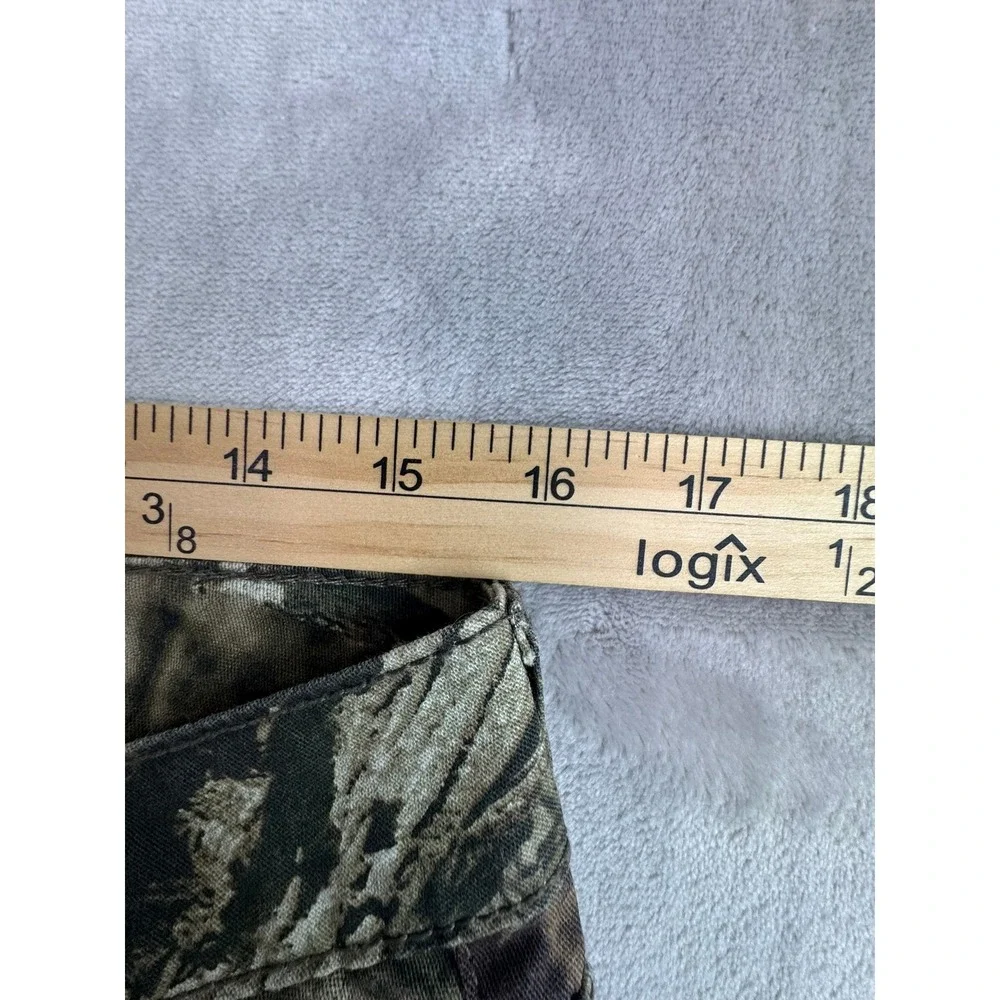 Mossy Oak Break-Up Infinity Camo Pants‎ Womens 8 Brown Green Bootcut Stretch